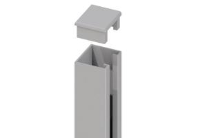 Zubehör U-Montageprofil silber